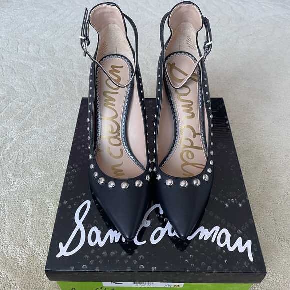 Sam Edelman Helen Ankle Strap Pump - Picture 2 of 7